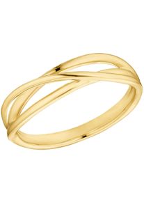 Fingerring s.Oliver "2037826/-27/-28/-29" Gr. 54, gold (gelbgoldfarben), Fingerringe, Damen, 54, Silber 925 (Sterlingsilber), 2mm, Fingerring