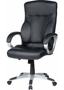 B&uuml;rostuhl Duo Collection "Cosimo XXL", schwarz, B:65cm H:114cm T:65cm, St&uuml;hle, B&uuml;rostuhl, mit gepolsterten Armlehnen