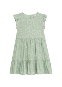 Sommerkleid DANAMADE "DANAMADE Dresses DTALINA", M&auml;dchen, Gr. 140, EURO, gr&uuml;n (mint), Oberstoff: 96%Polyester 4%Elasthan / Futter: 100% Baumwolle, Kleider Sommerkleid