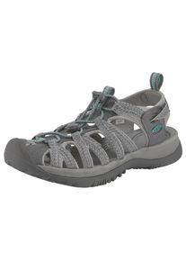 Sandale Keen "WHISPER", Damen, Gr. 37, bunt (hellgrau, gr&uuml;n), Synthetik, Schuhe Sandale