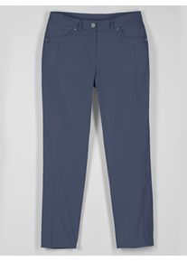 7/8-Jeans Inspirationen, Damen, Gr. 25, Kurzgr&ouml;&szlig;en, blau (rauchblau), 97% Baumwolle, 3% Elasthan, unifarben, 7/8-L&auml;nge, Jeans 7/8-Jeans