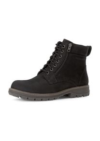 Winterboots Pius Gabor, Herren, Gr. 11,5 (46,5), Lammfell, schwarz, Nubukleder, unifarben, Schuhe Winterboots, Komfortschuh, Bergsteigerboots in Bequemweite G (= weit)