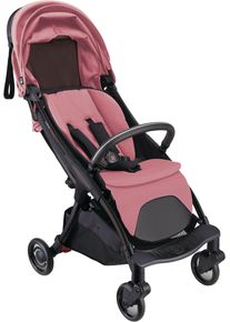 Kinder-Buggy Globber "STROLL LITE", Baby, rosa, Kinderwagen Kinder-Buggy, mit 1-Hand-Falt-Automatik, Reisebuggy