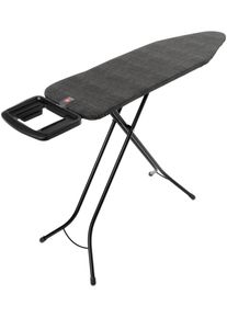 B&uuml;gelbrett Brabantia "B&uuml;geltisch B, 124 x 38 cm, Dst-Mulde Solide", blau (denim schwarz), B:46,2cm T:70cm, B&uuml;gelbretter, B&uuml;gelbrett, Fairtrade-zertifiziert