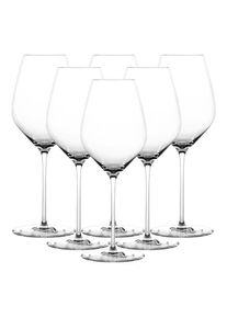 Weinglas SPIEGELAU "Universalgl&auml;ser Hi-Lite 510 ml 6er Set transparent", bunt (transparent), 6 tlg., Glas, Trinkgef&auml;&szlig;e, Weinglas