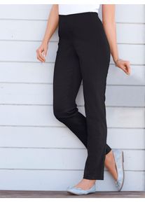 Dehnbund-Hose Stehmann, Damen, Gr. 36, Normalgr&ouml;&szlig;en, schwarz, 72% Viskose, 25% Polyamid, 3% Elasthan, unifarben, lang, Hosen Dehnbund-Hose