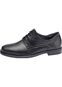 Waldl&auml;ufer Schn&uuml;rschuh WALDL&Auml;UFER "Kuno", Herren, Gr. 9 (43), Leder Textil, schwarz, Nappaleder, Schuhe Schn&uuml;rschuh, in eleganter Optik, H-Weite, Freizeitschuh, Halbschuh, Schn&uuml;rschuh, Topseller