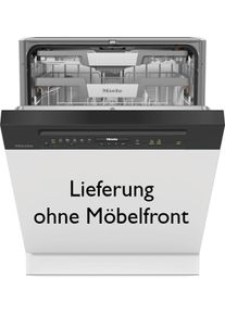 Miele teilintegrierbarer Geschirrsp&uuml;ler "G 7210 SCi", Energieeffizienz: A, silber (schwarz), B:59,8cm H:80,5cm T:57cm, Geschirrsp&uuml;ler, teilintegrierbarer Geschirrsp&uuml;ler