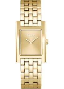 Quarzuhr BOSS "LUCY", gold (goldfarben, goldfarben), Armbanduhren, Damen, goldfarben, Quarzuhr, Armbanduhr, Damenuhr, Edelstahlarmband, analog