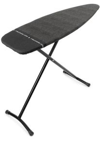 B&uuml;gelbrett Brabantia "B&uuml;geltisch D, 135 x 45 cm, hitzebest&auml;ndige Parkzone", blau (denim schwarz), B:47cm T:85cm, B&uuml;gelbretter, B&uuml;gelbrett, Fairtrade-zertifiziert