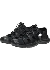 Sandale Keen "SEANIK H2", Herren, Gr. 41, schwarz, magnet, Synthetik, Schuhe Sandale