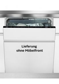 Beko vollintegrierbarer Geschirrsp&uuml;ler "BDIN38450", Energieeffizienz: B, silber (wei&szlig;, neutral), B:59,8cm H:81,8cm T:55cm, Geschirrsp&uuml;ler, Intensive Reinigung in Ecken dank CornerIntense-Technologie, vollintegrierbarer Geschirrsp&uuml;ler