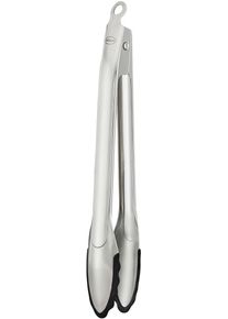 R&ouml;sle Kochzange R&Ouml;SLE, silber (edelstahlfarben), B:4cm H:3,5cm L:26,5cm, Edelstahl 18/10, Silikon, K&uuml;chenzangen, Kochzange, Zange zum Kochen und Grillen, Edelstahl 18/10, sp&uuml;lmaschinengeeignet