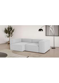 Ecksofa OTTO HOME "XL HAILY L-Form, Modularsofa extra tief, Sitztiefe 100/130 cm", beige (creme), B:260cm H:72cm T:160cm, 100% Polyester, Sofas, Ecksofa, als Modul oder separat verwendbar, f&uuml;r individuelle Zusammenstellung