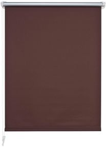 Seitenzugrollo Liedeco Gr. 3, braun, B:100cm H:150cm, Polyester, Rollos, Seitenzugrollo