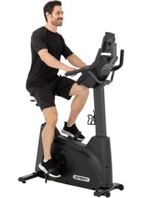 Heimtrainer Spirit Fitness "Spirit Fitness Ergometer XBU55", schwarz, HeimtrainerB:55cm H:157cm L:108cm, Heimtrainer, Kompatibel mit Zwift / Kinomap, B:55cm H:157cm L:108cm