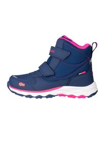 Winterstiefel Trollkids "KIDS HAFJELL WINTER BOOTS", M&auml;dchen, Gr. 31, blau (navy, pink), Synthetik, mehrfarbig, Schuhe Winterstiefel, Snowboots, Winterstiefel, Winterschuhe, f&uuml;r Kinder, wasserdicht