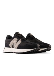 Sneaker New Balance "327", Damen, Gr. 43, schwarz, Leder, Textil, Schuhe Sneaker