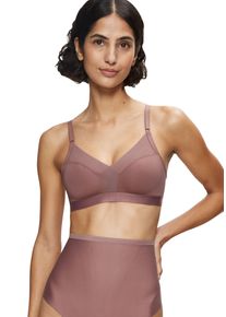 B&uuml;gelloser BH Triumph "Shape Smart", Damen, Gr. 4, N-Gr, rosa (rose braun), Microtouch, Obermaterial: 69% Polyamid, 31% Elasthan, unifarben, BHs B&uuml;gelloser BH, gl&auml;ttend, vorgeformte Cups, weich und leicht formend
