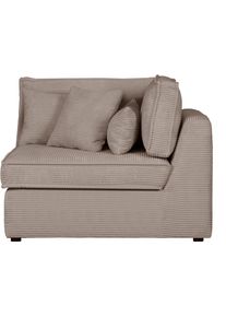 Sofa-Eckelement OTTO HOME "Florid", grau (taupe), B:99cm H:75cm T:100cm, 100% Polyester, Polsterelemente, Sofa-Eckelement, Teil eines Modulsofas, fester Sitzkomfort, auch in Cord