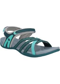 Sandale Hi-Tec "SAVANNA II JRG", M&auml;dchen, Gr. 38, gr&uuml;n, Synthetik, Schuhe Sandale