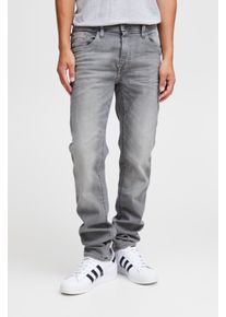 Regular-fit-Jeans Blend "Twister fit Mulitflex", Herren, Gr. 34, L&auml;nge 30, grau (denim light grau), Denim/Jeans, Obermaterial: 92% Baumwolle, 6% Elastomultiester, 2% Elasthan, leichte Abriebeffekte, regular fit lang, Jeans Regular-fit-Jeans, Baumwollmischung, regular fit