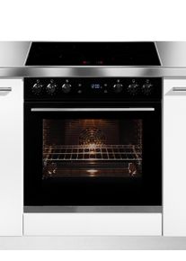 Hanseatic Induktions Herd-Set "HBCO7210A1+HI46074CA", Energieeffizienz: A+, schwarz, Herdsets, Das Wasser sehr schnell zum Kochen bringen, dank Induktion, Induktions Herd-Set, Topseller