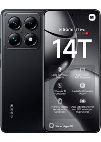 Xiaomi Smartphone "Xiaomi 14T Pro 512GB", schwarz (titan schwarz), 512 GB, Mobiltelefone, Smartphone