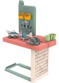Spielhaus Smoby "Smoby Life Werkbank", bunt, Spielh&auml;user, KinderB:65cm H:93cm T:37cm, Kunststoff, Spielhaus, Made in Europe, B:65cm H:93cm T:37cm