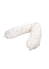 Julius Z&ouml;llner Stillkissen JULIUS Z&Ouml;LLNER "Rainbow", beige, B:25cm H:15cm L:190cm, Baumwolle, Funktionskissen, Stillkissen