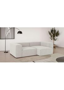 Ecksofa OTTO HOME "XL HAILY L-Form, Modularsofa extra tief, Sitztiefe 100/130 cm", beige (creme), B:260cm H:72cm T:160cm, 100% Polyester, Sofas, Ecksofa, als Modul oder separat verwendbar, f&uuml;r individuelle Zusammenstellung