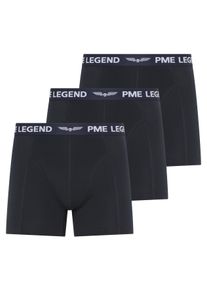 PME-Legend Boxershorts PME LEGEND, Herren, Gr. L, schwarz sapphire, Jersey, Obermaterial: 95% Baumwolle, 5% Elasthan, k&ouml;rpernah, Unterhosen Boxershorts, K&ouml;rpernahe Passform, normale Leibh&ouml;he