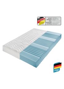 Komfortschaummatratze Beco "Premium Cool Plus, Matratze in 140x200 cm und weiteren Gr&ouml;&szlig;en", wei&szlig;, B:140cm H:25cm L:200cm, Bezug: 100% Polyester, Matratzen, Komfortschaummatratze, Optimales Schlafklima durch Cool-Plus-Markenfaser