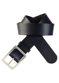 Marc O'Polo Lederg&uuml;rtel MARC O'POLO, Damen, Gr. 90, night blau, Rindsleder, Basic, G&uuml;rtel Lederg&uuml;rtel, Breite ca. 4 cm, in schlichtem, klassischem Design