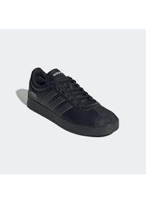 Sneaker adidas Performance "MERCEDES - AMG PETRONAS FORMULA ONE TEAM VL COURT", Herren, Gr. 42, schwarz (core schwarz, carbon, cloud wei&szlig;), Leder, Synthetik, Schuhe Sneaker, Mercedes AMG Motorsport