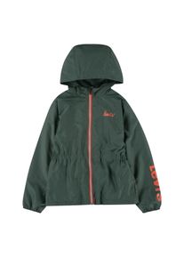 Windbreaker LEVI'S KIDS "LVG FLEECE LINED WINDBREAKER", M&auml;dchen, Gr. 16 (164), sea spray, Web, Obermaterial: 100% Polyester, kontrastfarbene Details, tailliert normal, elastischer Bund, Jacken Windbreaker, for GIRLS