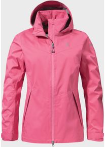 Sch&ouml;ffel Outdoorjacke SCH&Ouml;FFEL "2.5L Jacket Aiplspitz L", Damen, Gr. 38, pink (3155, pink), Oberstoff : 100% Polyester, regular fit, hoch geschlossener Ausschnitt, Jacken Outdoorjacke