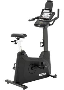Heimtrainer Spirit Fitness "Spirit Fitness Ergometer XBU55 ENT", schwarz, HeimtrainerB:55cm H:136cm L:108cm, Heimtrainer, Touchscreen mit Apps, B:55cm H:136cm L:108cm