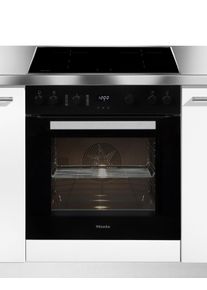 Miele Induktions Herd-Set "H 2455 I ACTIVE mit KM 7061 FR", Energieeffizienz: A+, schwarz (obsidianschwarz), Herdsets, Herd-Set - Kombination aus Herd und Induktionskochfeld, Induktions Herd-Set