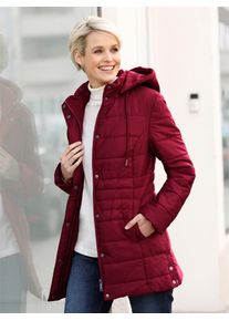 Steppjacke Classic Basics, Damen, Gr. 50, rot (dunkelrot), 100% Polyester, Futter und Wattierung:100% Polyester, unifarben, Jacken Steppjacke