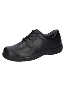 Waldl&auml;ufer Schn&uuml;rschuh WALDL&Auml;UFER "KEN", Herren, Gr. 9 (43), Leder Textil, schwarz, Nappaleder, Schuhe Schn&uuml;rschuh, in K-Weite = extra weit, Freizeitschuh, Halbschuh, Schn&uuml;rschuh