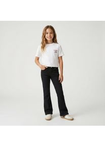 Weite Jeans Cars Jeans "Jeans Veronique", M&auml;dchen, Gr. 13 (158), N-Gr, schwarz, Denim/Jeans, Obermaterial: 98% Baumwolle, 2% Elasthan, Abriebeffekte, ausgestellt normal, Jeans Weite Jeans, im 5-Pocket Stil