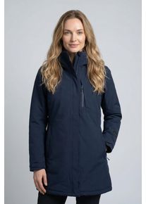Funktionsjacke Icepeak "Icepeak BAGHERIA", Damen, Gr. 40, dunkelblau, Obermaterial: 88% Polyester, 12% Elasthan, Jacken Funktionsjacke, sportlicher Stil, wasserdicht, atmungsaktiv, mit Elasthan-Anteil