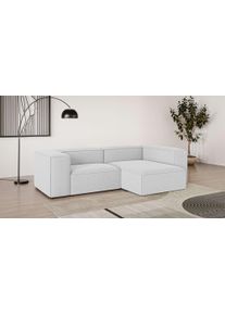 Ecksofa OTTO HOME "HAILY L-Form links/rechts, Modularsofa, Sitztiefe 70/130 cm", grau (hellgrau), B:260cm H:72cm T:160cm, 100% Polyester, Sofas, Ecksofa, als Modul oder separat verwendbar, f&uuml;r individuelle Zusammenstellung