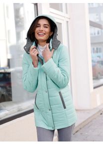 Steppjacke Classic Basics, Damen, Gr. 48, gr&uuml;n (kalkmint), 100% Polyester, Besatz:100% Polyester, unifarben, Jacken Steppjacke