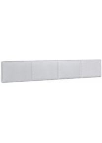 Kopfteil wimex "Easy", wei&szlig; (wei&szlig; kunstleder), F&uuml;r Bettbreite 180cm, Polsterauflagen, Kopfteil, gepolstert, mit Kunstleder bezogen