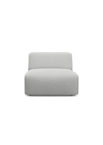 Sessel OTTO HOME "Merid Sofa-Mittel-Element, Breite: 84 cm", grau (hellgrau), B:84cm H:70cm T:97cm, Struktur fein (100% Polyester);Samtoptik (100% Polyester);Samtcord (92% Polyester, 8% Polyamid), Sessel, Sessel, als Modul oder separat verwendbar, f&uuml;r individuelle Zusammenstellung