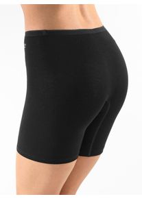 Lange Unterhose Speidel, Damen, Gr. 48, 2 Stk., schwarz, 63% Viskose, 30% Polyamid, 7% Elasthan, Unterhosen Lange Unterhose
