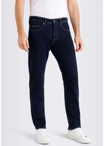 Regular-fit-Jeans MAC "Ben", Herren, Gr. 31, L&auml;nge 30, blau (blau schwarz rinsed), Denim/Jeans, Obermaterial: 99% Baumwolle, 1% Elasthan, Jeans Regular-fit-Jeans