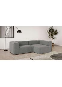 Ecksofa OTTO HOME "HAILY L-Form links/rechts, Modularsofa, Sitztiefe 70/130 cm", grau (dunkelgrau), B:260cm H:72cm T:160cm, 100% Polyester, Sofas, Ecksofa, als Modul oder separat verwendbar, f&uuml;r individuelle Zusammenstellung